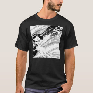 Gustav Klimt - Fisch Blut Surrealistische Japanisc T-Shirt