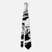 Gustav Klimt - Fischblut Surreal Japanische Kunst Krawatte (Rückseite)