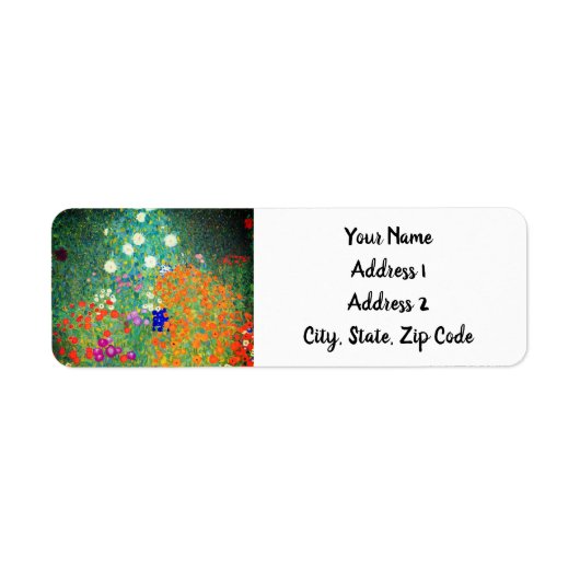 Gustav Klimt Flower Garden (Vorne)