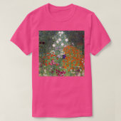 Gustav Klimt Flower Garden 2 T-Shirt (Design vorne)