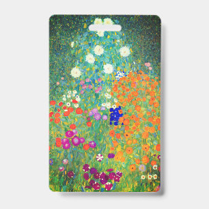Gustav Klimt Flower Garden Ausweis