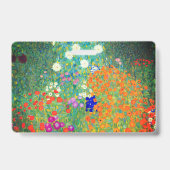 Gustav Klimt Flower Garden Ausweis (Rückseite)