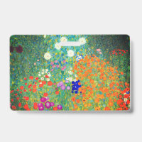 Gustav Klimt Flower Garden