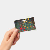 Gustav Klimt Flower Garden Ausweis (Handheld)
