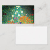 Gustav Klimt Flower Garden Begleitkarte (Vorne/Hinten)