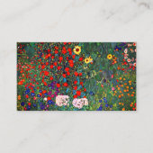 Gustav Klimt Flower Garden Begleitkarte (Vorderseite)