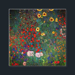 Gustav Klimt Flower Garden Begleitkarte<br><div class="desc">Umschließungskarten mit Gustav Klimts Ölgemälde Farm Garden mit Sonnenblumen (1907). Ein wunderschöner Garten mit Sonnenblumen und exquisiten blauen,  roten,  lila,  rosa und weißen Blume. Ein großartiges Geschenk für Jugendliche und österreichische Kunstliebhaber.</div>