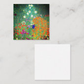 Gustav Klimt Flower Garden Begleitkarte (Vorne/Hinten)