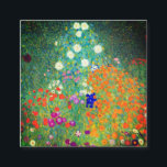 Gustav Klimt Flower Garden Begleitkarte<br><div class="desc">Umschließungskarten mit Gustav Klimts Ölgemälde Blumengarten (1906). Ein schöner Garten mit lila,  roten,  weißen,  blauen und orangefarbenen Blume. Ein großartiges Geschenk für Jugendliche und österreichische Kunstliebhaber.</div>
