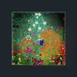 Gustav Klimt Flower Garden Button<br><div class="desc">Button mit Gustav Klimts Ölgemälde Blumengarten (1906). Ein schöner Garten mit lila,  roten,  weißen,  blauen und orangefarbenen Blume. Ein großartiges Geschenk für Jugendliche und österreichische Kunstliebhaber.</div>