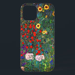 Gustav Klimt Flower Garden Case-Mate iPhone Hülle<br><div class="desc">iPhone Case mit Gustav Klimts Ölgemäldegarten mit Sonnenblumen (1907). Ein wunderschöner Garten mit Sonnenblumen und exquisiten blauen,  roten,  lila,  rosa und weißen Blume. Ein großartiges Geschenk für Jugendliche und österreichische Kunstliebhaber.</div>