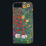 Gustav Klimt Flower Garden Case-Mate iPhone Hülle<br><div class="desc">iPhone Case mit Gustav Klimts Ölgemälde Farm Garden mit Sonnenblumen (1907). Ein wunderschöner Garten mit Sonnenblumen und exquisiten blauen,  roten,  lila,  rosa und weißen Blume. Ein großartiges Geschenk für Jugendliche und österreichische Kunstliebhaber.</div>