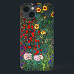 Gustav Klimt Flower Garden Case-Mate iPhone Hülle<br><div class="desc">iPhone Case mit Gustav Klimts Ölgemälde Farm Garden mit Sonnenblumen (1907). Ein wunderschöner Garten mit Sonnenblumen und exquisiten blauen,  roten,  lila,  rosa und weißen Blume. Ein großartiges Geschenk für Jugendliche und österreichische Kunstliebhaber.</div>