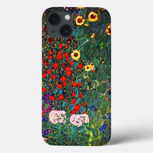 Gustav Klimt Flower Garden Case-Mate iPhone Hülle (Rückseite)