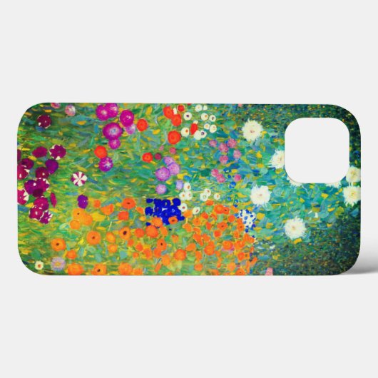 Gustav Klimt Flower Garden Case-Mate iPhone Hülle (Rückseite (Horizontal))
