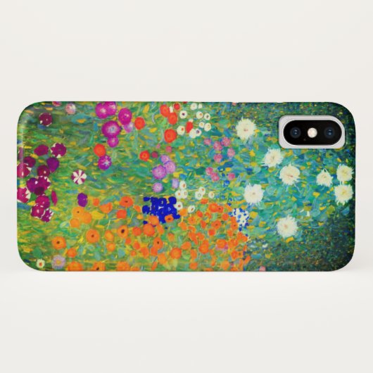 Gustav Klimt Flower Garden Case-Mate iPhone Hülle (Rückseite (Horizontal))