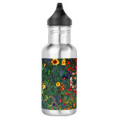 Gustav Klimt Flower Garden Edelstahlflasche (Rechts)