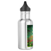 Gustav Klimt Flower Garden Edelstahlflasche (Links)