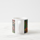 Gustav Klimt Flower Garden Espressotasse (Rückseite)