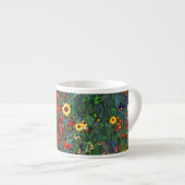 Gustav Klimt Flower Garden Espressotasse (Vorderseite Rechts)