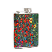 Gustav Klimt Flower Garden Flachmann (Rechts)