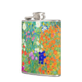 Gustav Klimt Flower Garden Flachmann (Links)