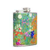 Gustav Klimt Flower Garden Flachmann (Rechts)