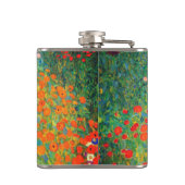 Gustav Klimt Flower Garden Flachmann (Rückseite)