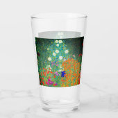Gustav Klimt Flower Garden Glas (Rückseite)