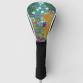Gustav Klimt Flower Garden Golf Headcover (Vorderseite)