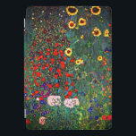 Gustav Klimt Flower Garden iPad Pro Cover<br><div class="desc">iPad Cover mit Gustav Klimts Ölgemälde Farm Garden mit Sonnenblumen (1907). Ein wunderschöner Garten mit Sonnenblumen und exquisiten blauen,  roten,  lila,  rosa und weißen Blume. Ein großartiges Geschenk für Jugendliche und österreichische Kunstliebhaber.</div>