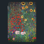 Gustav Klimt Flower Garden iPad Pro Cover<br><div class="desc">iPad Cover mit Gustav Klimts Ölgemälde Farm Garden mit Sonnenblumen (1907). Ein wunderschöner Garten mit Sonnenblumen und exquisiten blauen,  roten,  lila,  rosa und weißen Blume. Ein großartiges Geschenk für Jugendliche und österreichische Kunstliebhaber.</div>