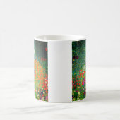 Gustav Klimt Flower Garden Kaffeetasse (Mittel)