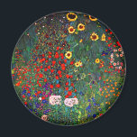 Gustav Klimt Flower Garden Magnet<br><div class="desc">Magnet mit Gustav Klimts Ölgemälde Farm Garden mit Sonnenblumen (1907). Ein wunderschöner Garten mit Sonnenblumen und exquisiten blauen,  roten,  lila,  rosa und weißen Blume. Ein großartiges Geschenk für Jugendliche und österreichische Kunstliebhaber.</div>