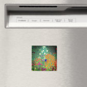 Gustav Klimt Flower Garden Magnet (In Situ (Geschirrspüler))