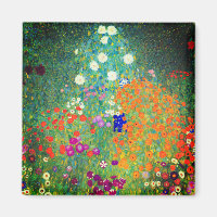 Gustav Klimt Flower Garden