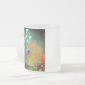 Gustav Klimt Flower Garden Mattglastasse (Vorderseite Links)