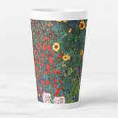 Gustav Klimt Flower Garden Milchtasse (Vorderseite)