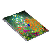 Gustav Klimt Flower Garden Notizblock (Rechte Seite)