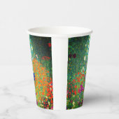 Gustav Klimt Flower Garden Pappbecher (Rechts)