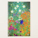 Gustav Klimt Flower Garden Planer<br><div class="desc">Planer mit Gustav Klimts Ölgemälde Blumengarten (1906). Ein schöner Garten mit lila,  roten,  weißen,  blauen und orangefarbenen Blume. Ein großartiges Geschenk für Jugendliche und österreichische Kunstliebhaber.</div>