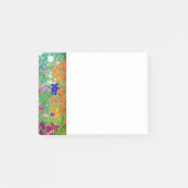 Gustav Klimt Flower Garden Post-it Klebezettel (Vorderseite)