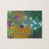 Gustav Klimt Flower Garden Puzzle (Horizontal)