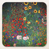 Gustav Klimt Flower Garden