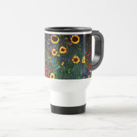 Gustav Klimt Flower Garden