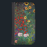 Gustav Klimt Flower Garden Galaxy S4 Geldbeutel Hülle<br><div class="desc">Samsung Galaxy Ballett Case mit Gustav Klimts Ölgemälde Farm Garden mit Sonnenblumen (1907). Ein wunderschöner Garten mit Sonnenblumen und exquisiten blauen,  roten,  lila,  rosa und weißen Blume. Ein großartiges Geschenk für Jugendliche und österreichische Kunstliebhaber.</div>