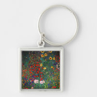 Gustav Klimt Flower Garden