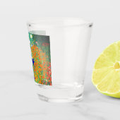 Gustav Klimt Flower Garden Schnapsglas (Rechts)