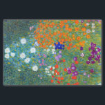 Gustav Klimt Flower Garden Seidenpapier<br><div class="desc">Hütte oder Bauernhof Blumengarten wie von Gustav Klimt gemalt.</div>