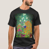 Gustav Klimt Flower Garden T-Shirt (Vorderseite)
